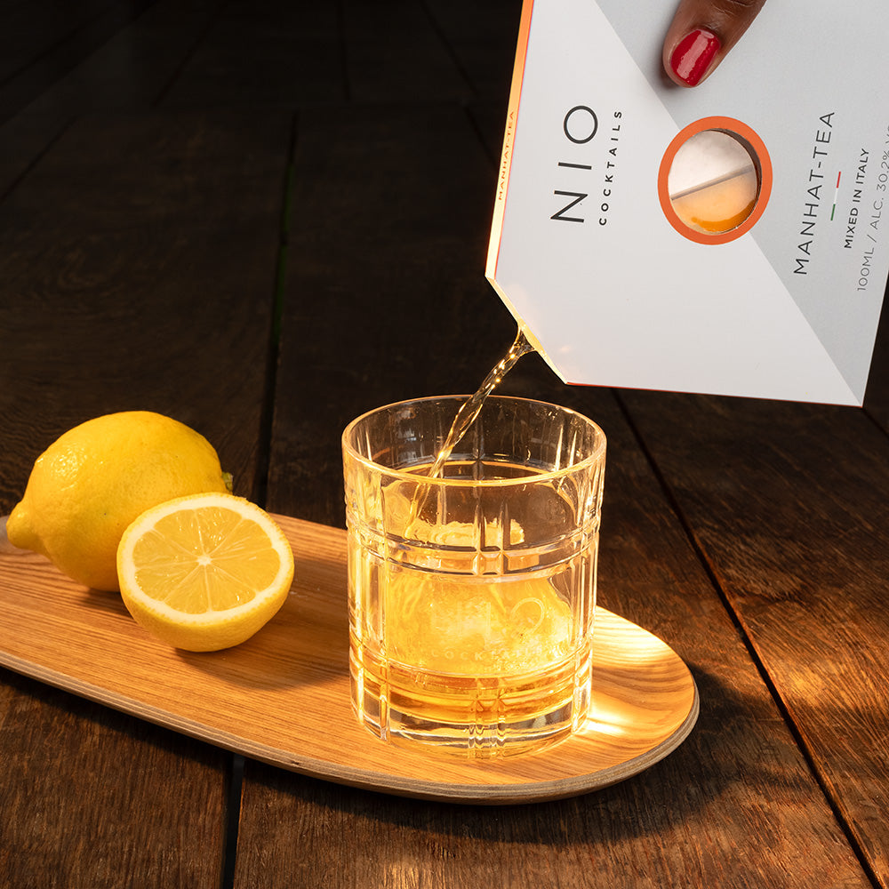 MANHAT-TEA COCKTAIL