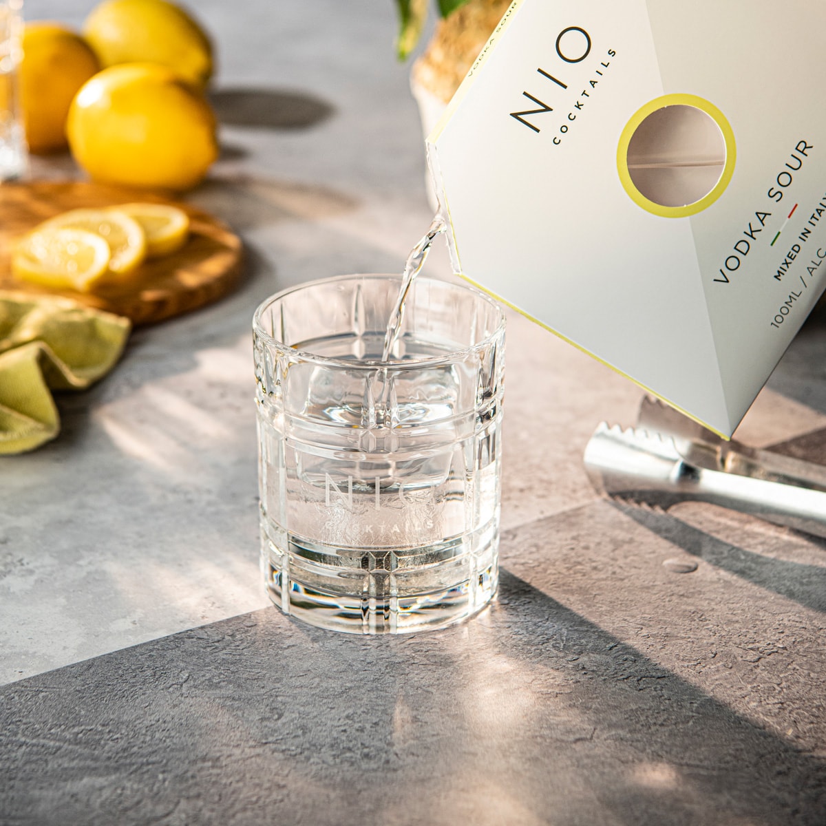 WODKA SOUR COCKTAIL