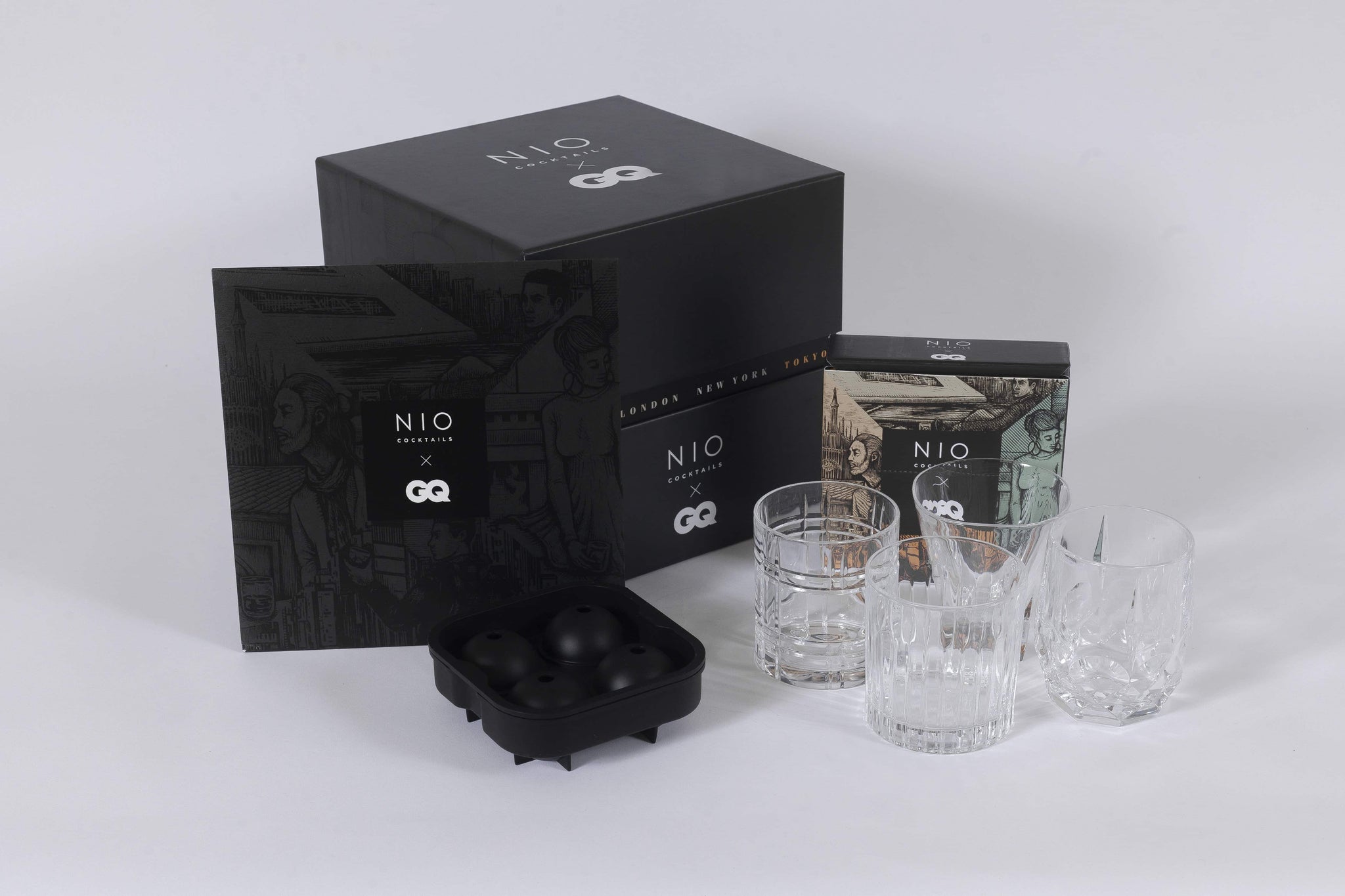 NIO Cocktails GQ Box: Cocktails und Gl��ser
